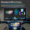 7 Inch Motorcycle GPS with Wireless CarPlay and Android Auto IPX7 Waterproof