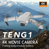 E88Pro RC Drone 4K Professinal With 1080P Wide Angle