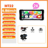 7 Inch Motorcycle GPS with Wireless CarPlay and Android Auto IPX7 Waterproof