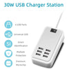 6 Port USB Hub Desktop Adapter with Switcher