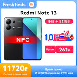 New Xiaomi Redmi Note 13 Smartphone Global Version Snapdragon