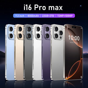 8000mAh I16 ProMax 5G Smartphone