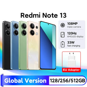 New Xiaomi Redmi Note 13 Smartphone Global Version Snapdragon