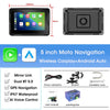 Waterproof CarPlay GPS DVR for Motorcycles 5 & 7 Inch LCD