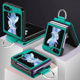 Leather Card Slot Phone Case for Samsung Z Flip 5G