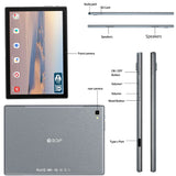 10.1 Inch Tablet Pc Android 9.0 Octa Core