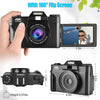 48MP 4K Vlog Cam with WiFi & 16X Zoom