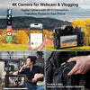 48MP 4K Vlog Cam with WiFi & 16X Zoom